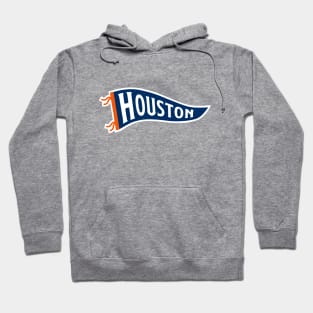 Houston Pennant - Orange Hoodie